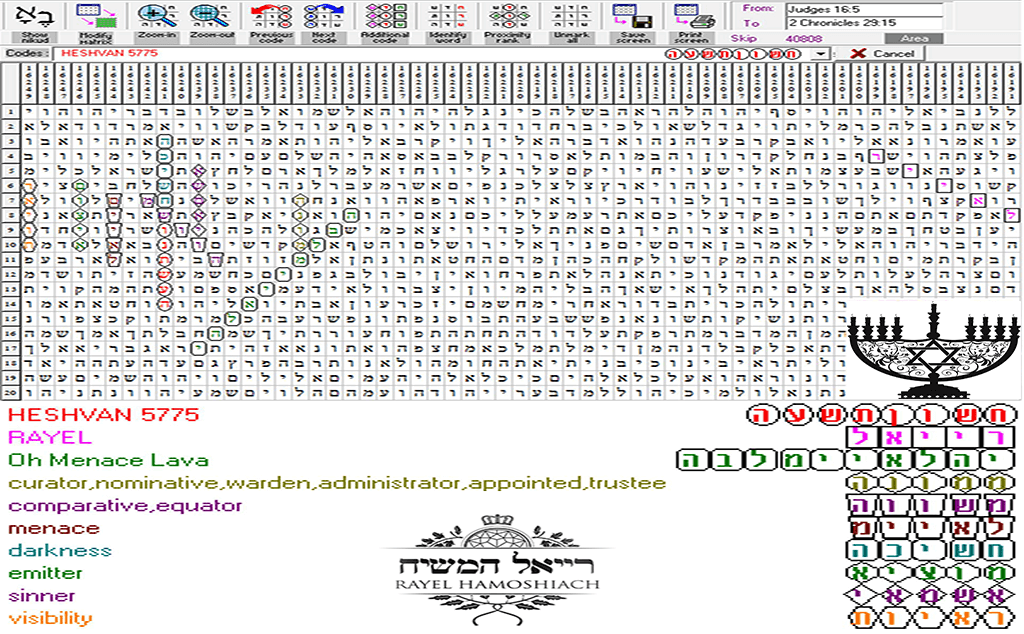 Torah Code Generator Prophetically Fulfilled Code Discoveries - Mikdash HaMoshiach