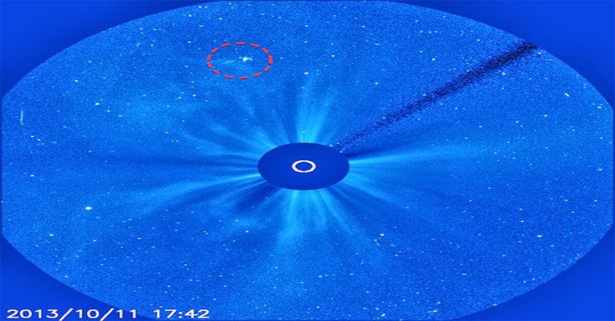 UFO Discovered Collecting Energy of Sun on NASA Live Feed - Temple of the Messiah