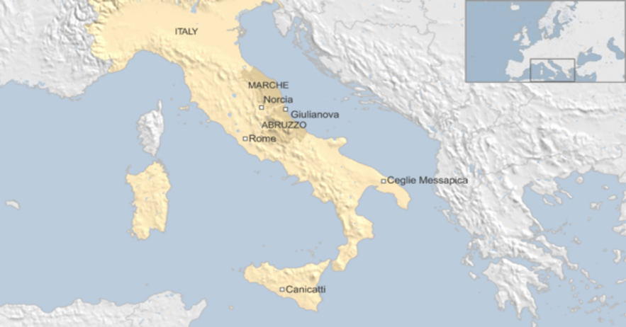 Italy weather: Heavy snow grips earthquake region